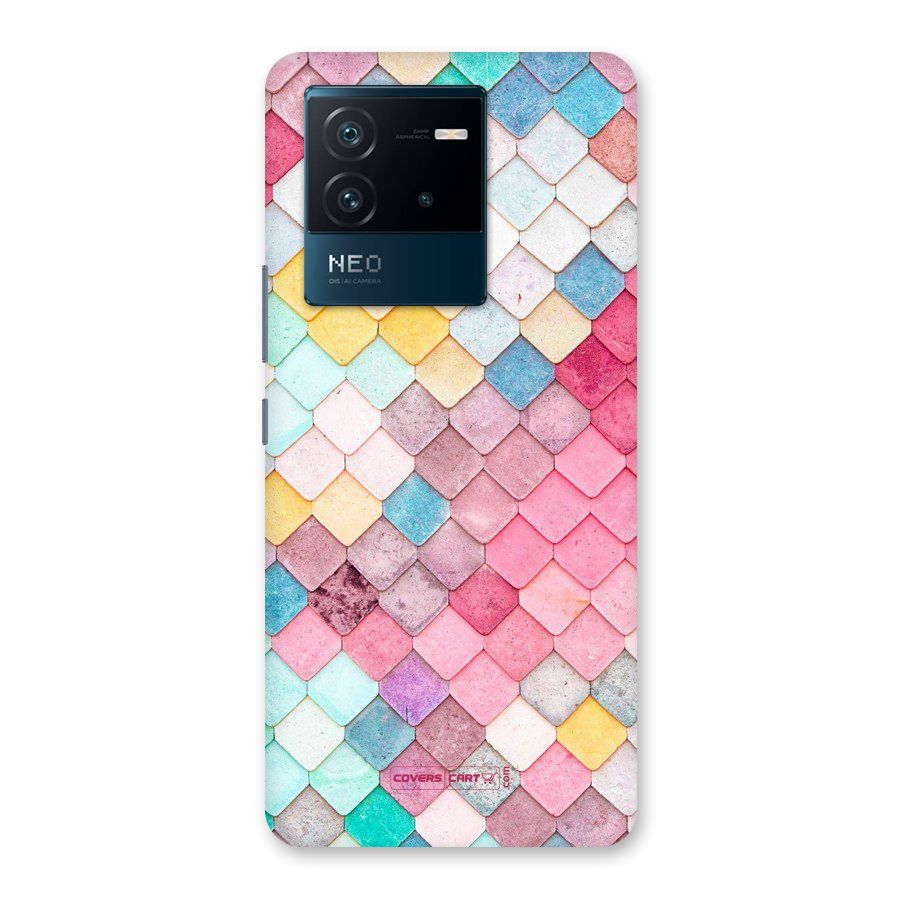 Rocks Pattern Design Back Case for Vivo iQOO Neo 6 5G