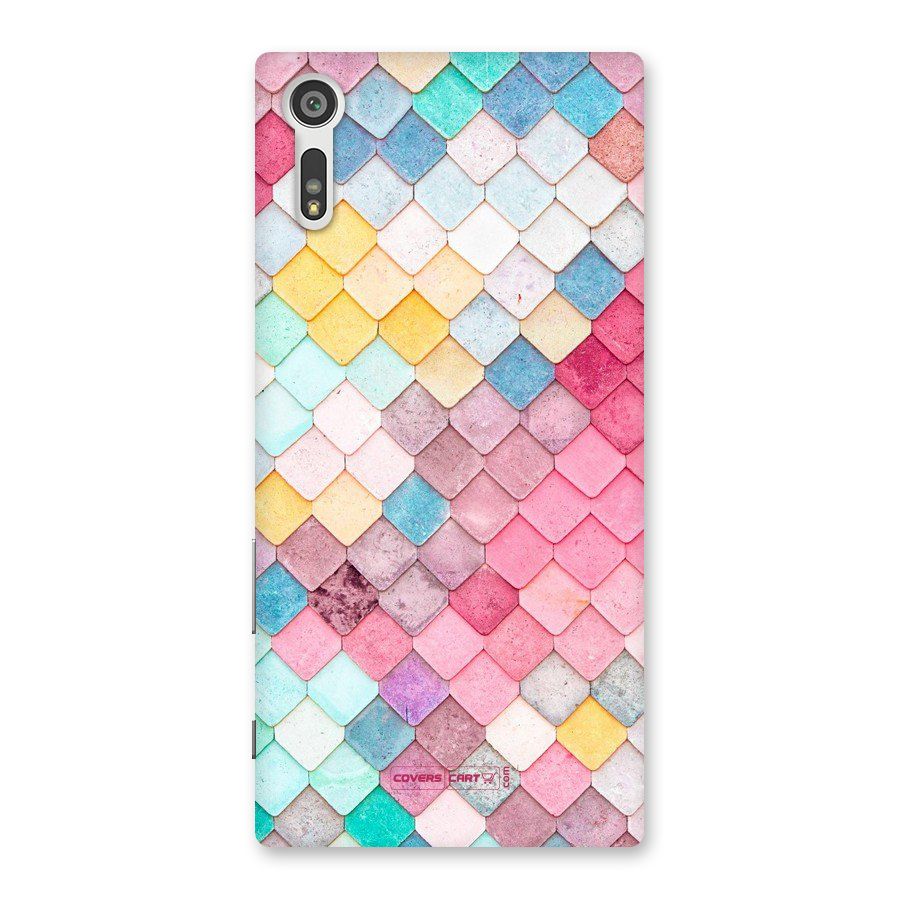 Rocks Pattern Design Back Case for Xperia XZ