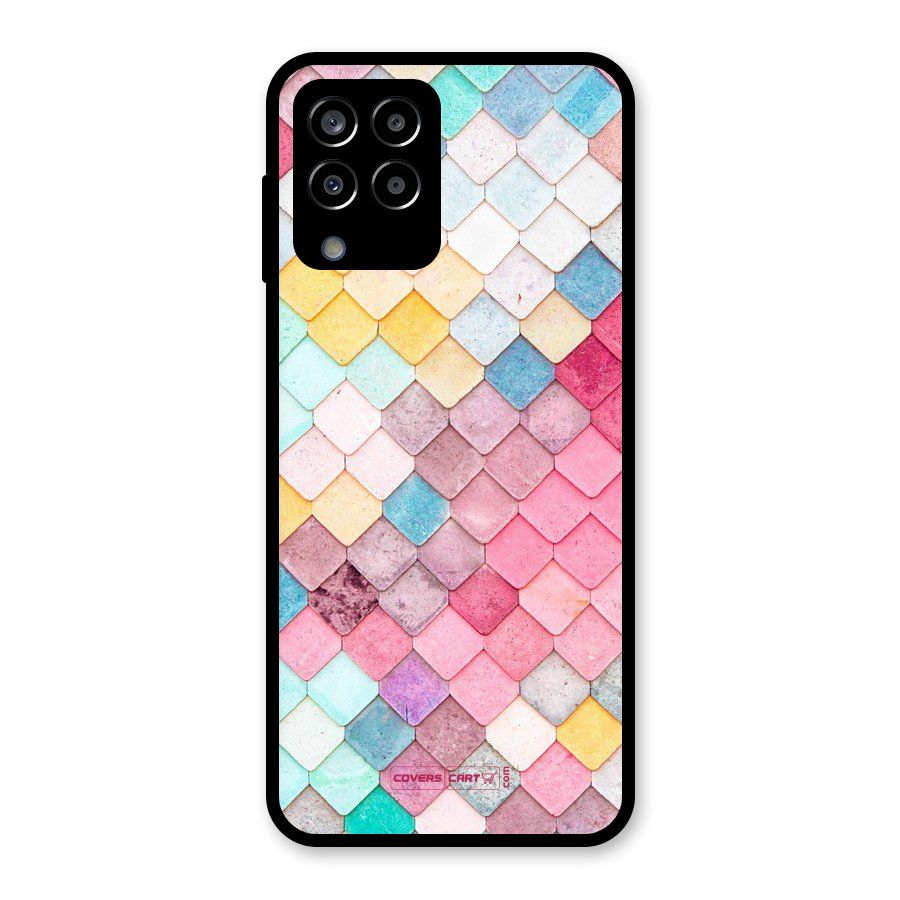 Rocks Pattern Design Glass Back Case for Galaxy M33