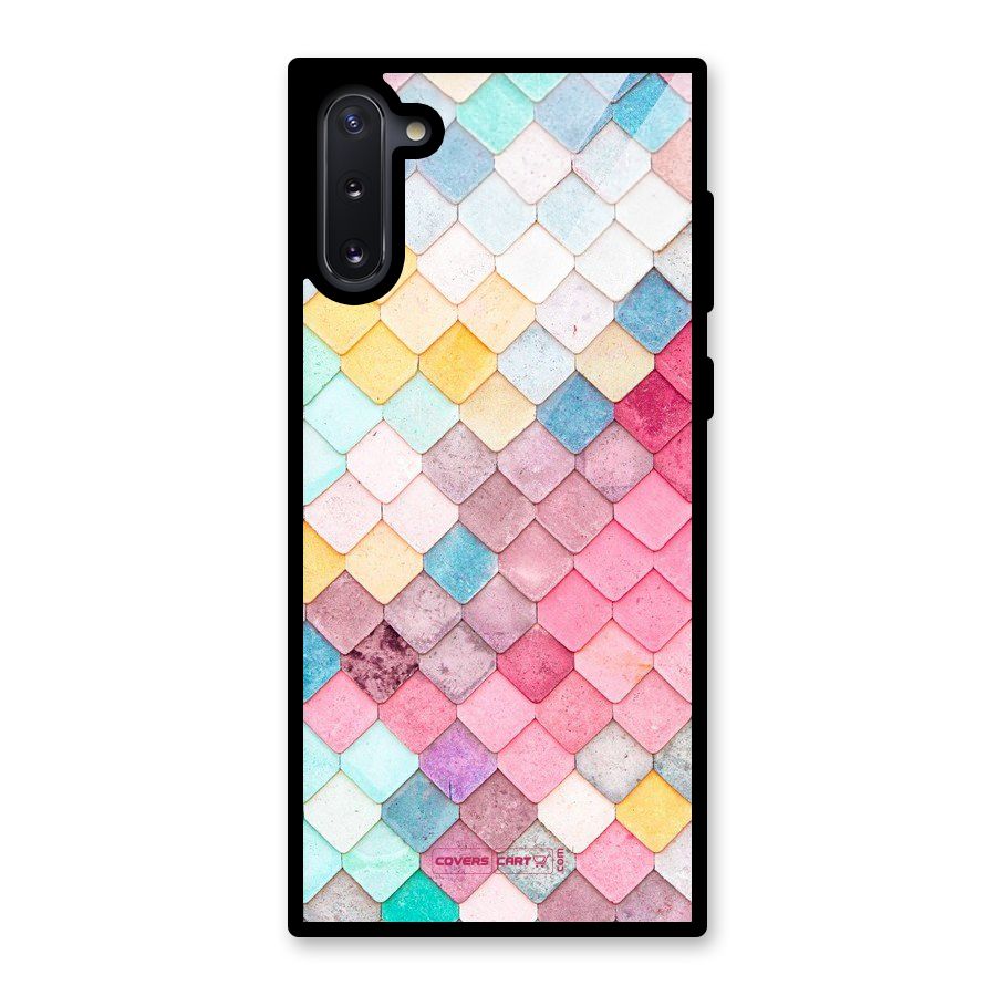 Rocks Pattern Design Glass Back Case for Galaxy Note 10