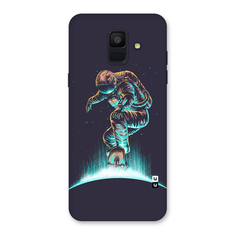Rolling Spaceman Back Case for Galaxy A6 (2018)
