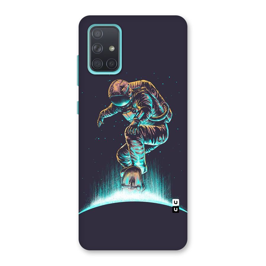 Rolling Spaceman Back Case for Galaxy A71