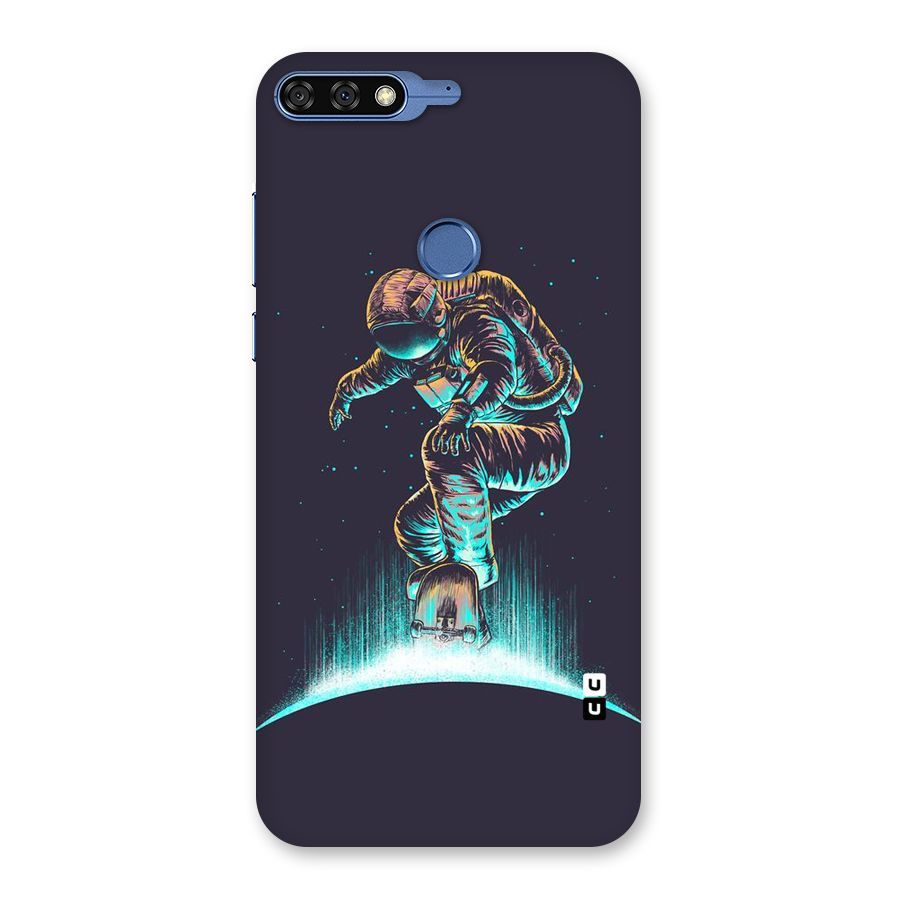 Rolling Spaceman Back Case for Honor 7C