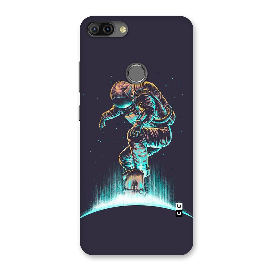 Rolling Spaceman Back Case for Infinix Hot 6 Pro