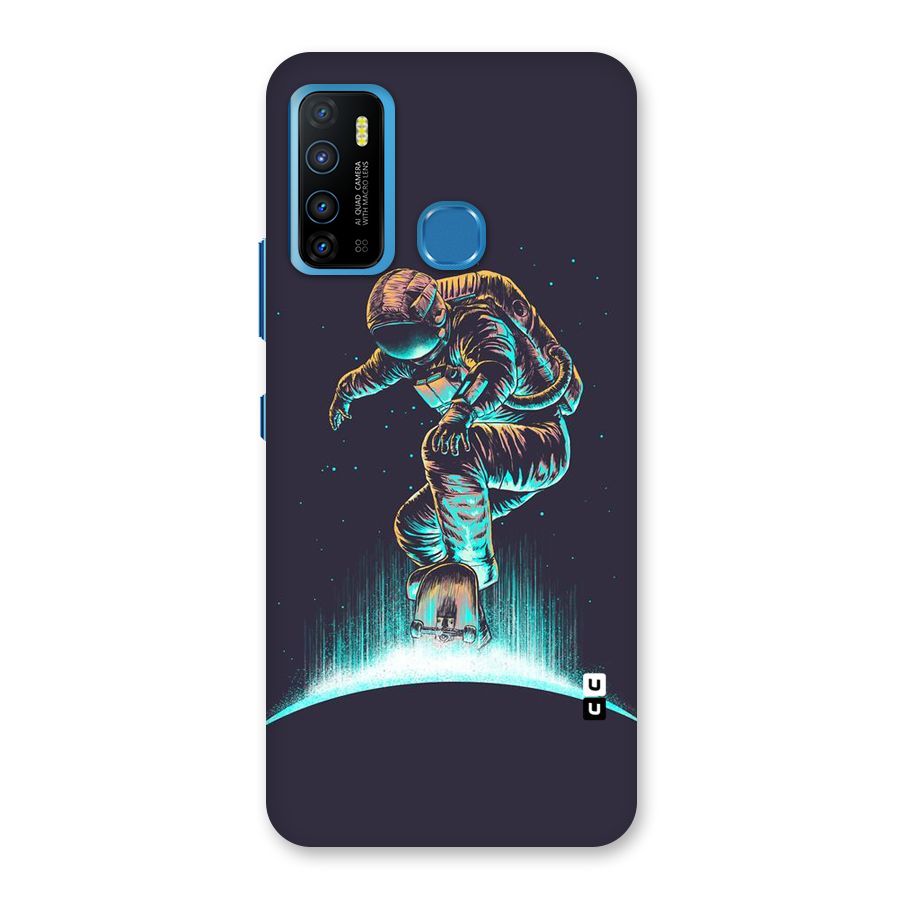 Rolling Spaceman Back Case for Infinix Hot 9