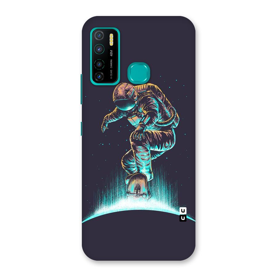 Rolling Spaceman Back Case for Infinix Hot 9 Pro