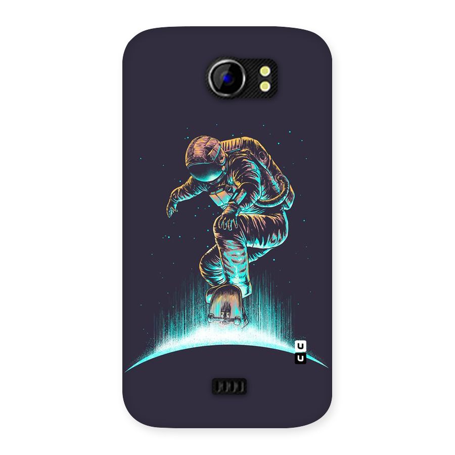 Rolling Spaceman Back Case for Micromax Canvas 2 A110