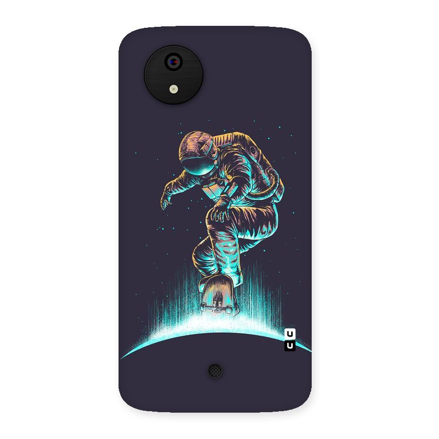 Rolling Spaceman Back Case for Micromax Canvas A1