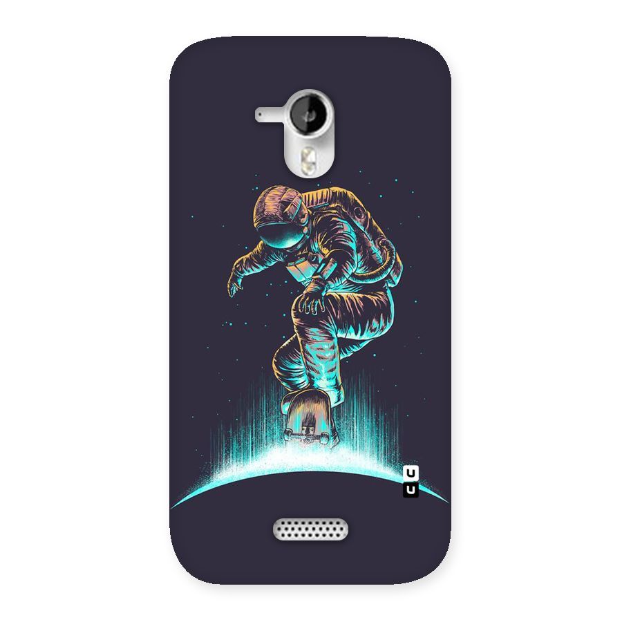 Rolling Spaceman Back Case for Micromax Canvas HD A116