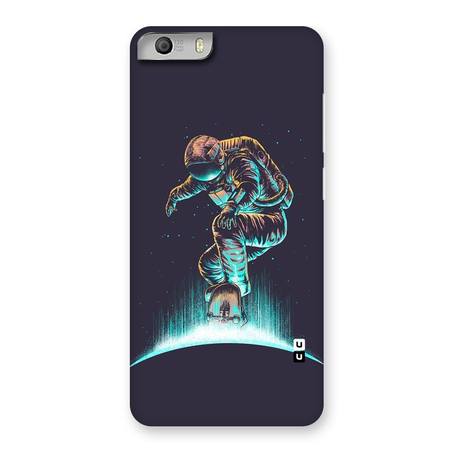 Rolling Spaceman Back Case for Micromax Canvas Knight 2