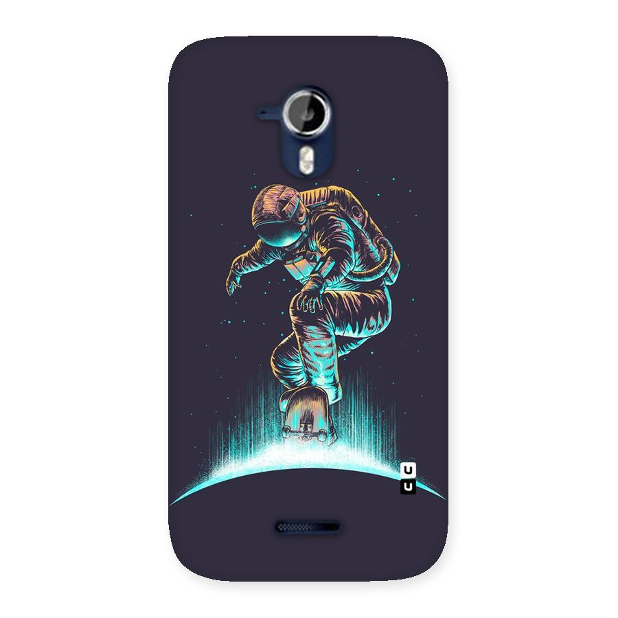 Rolling Spaceman Back Case for Micromax Canvas Magnus A117