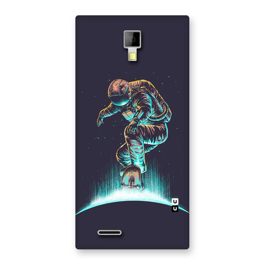 Rolling Spaceman Back Case for Micromax Canvas Xpress A99