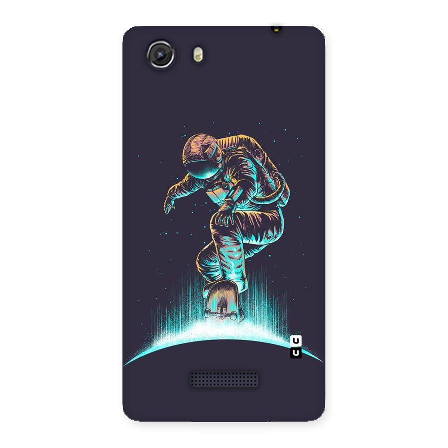 Rolling Spaceman Back Case for Micromax Unite 3