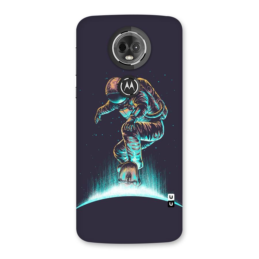 Rolling Spaceman Back Case for Moto E5 Plus