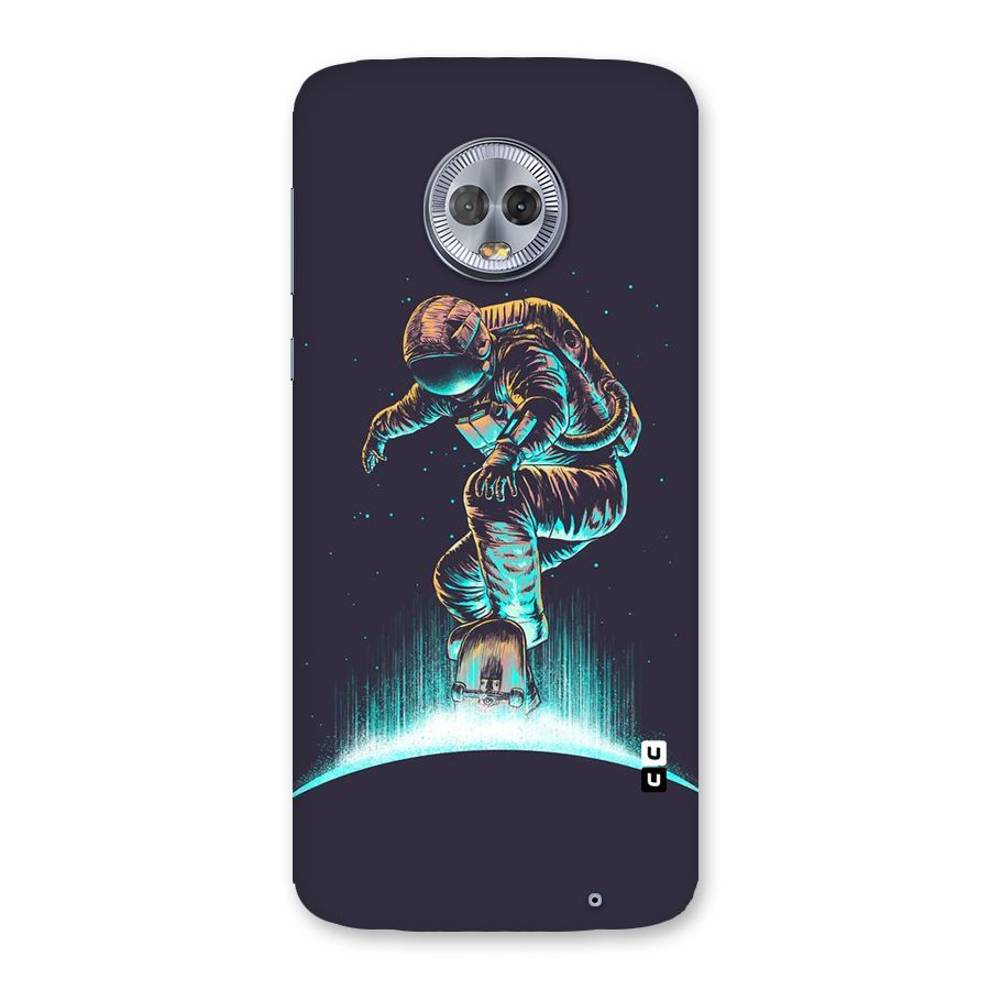 Rolling Spaceman Back Case for Moto G6 Plus