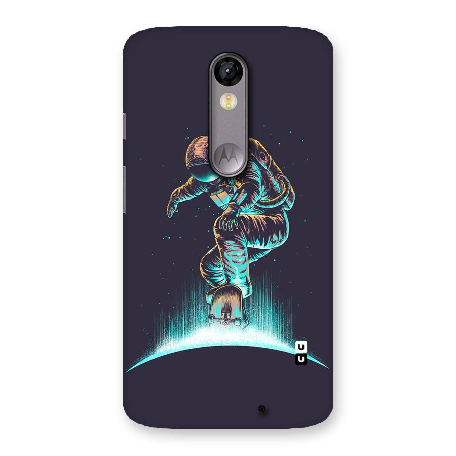 Rolling Spaceman Back Case for Moto X Force