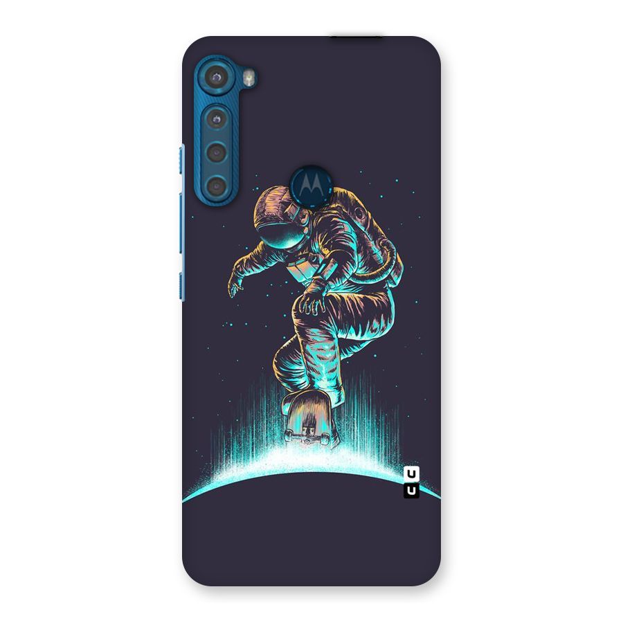 Rolling Spaceman Back Case for Motorola One Fusion Plus