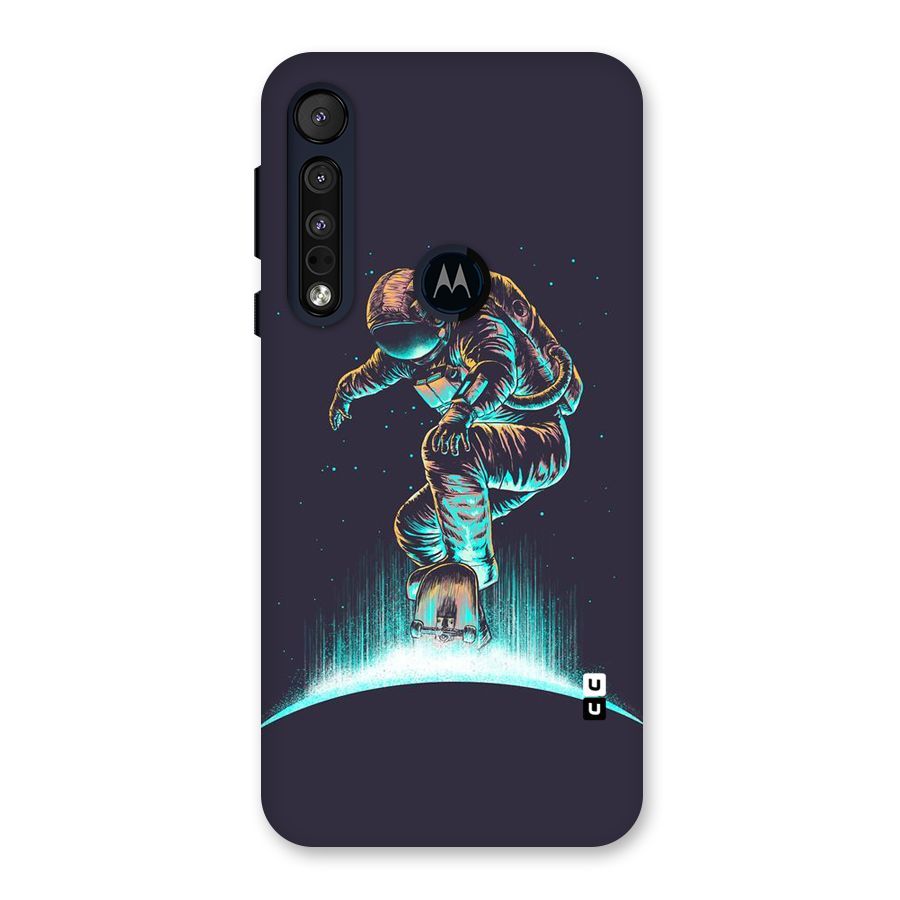 Rolling Spaceman Back Case for Motorola One Macro