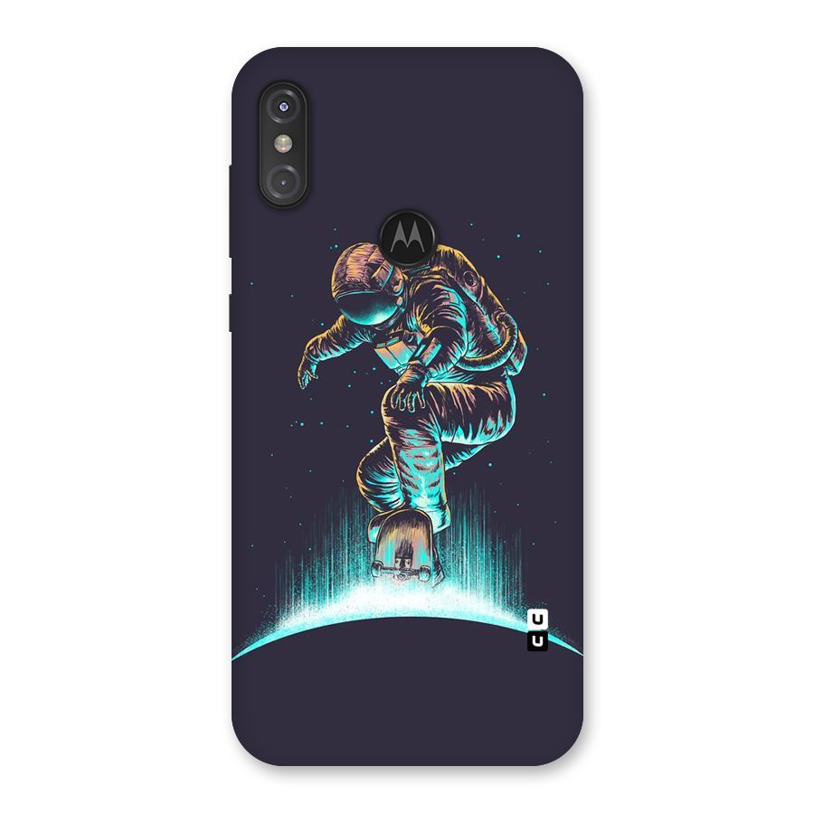 Rolling Spaceman Back Case for Motorola One Power
