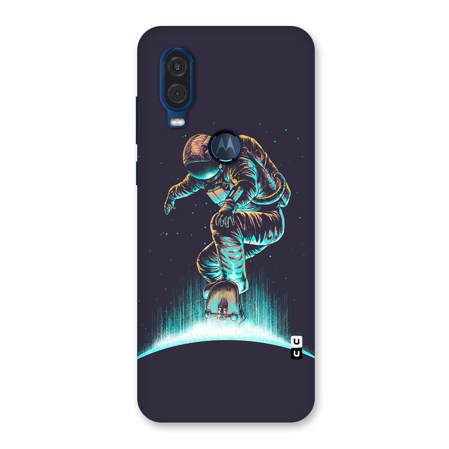 Rolling Spaceman Back Case for Motorola One Vision