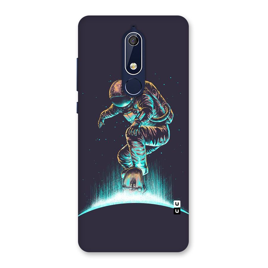Rolling Spaceman Back Case for Nokia 5.1