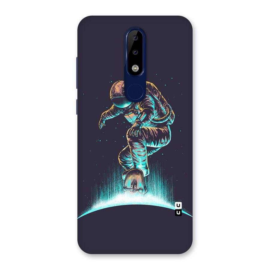 Rolling Spaceman Back Case for Nokia 5.1 Plus