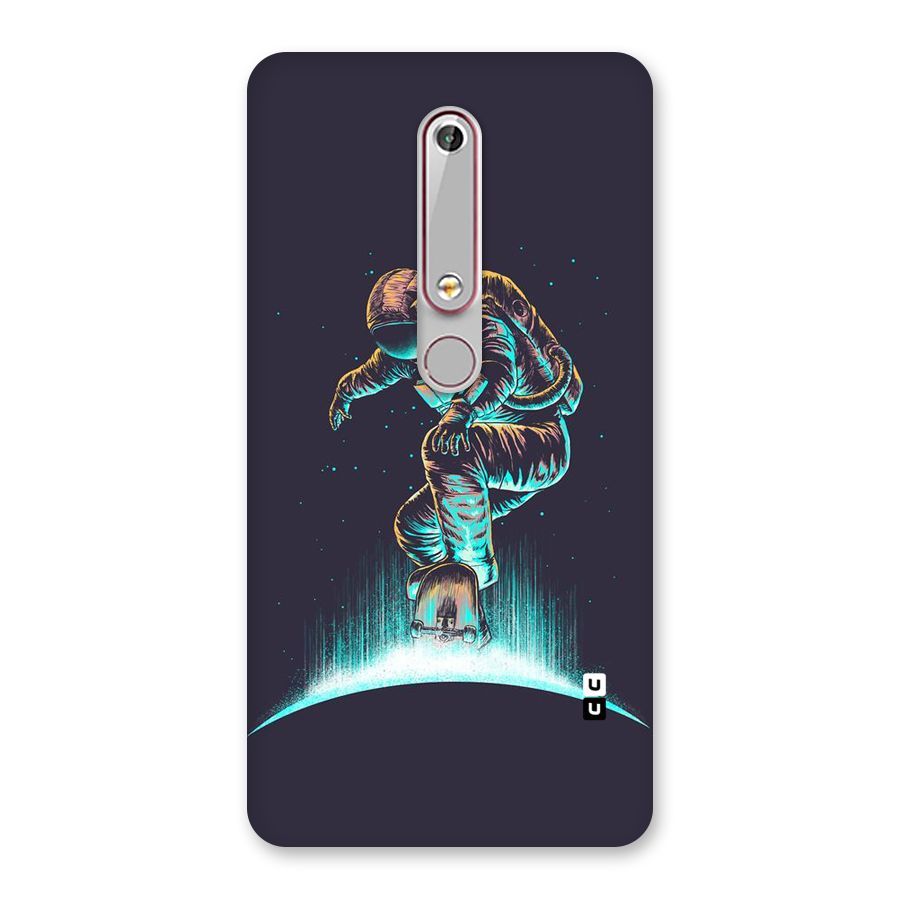 Rolling Spaceman Back Case for Nokia 6.1