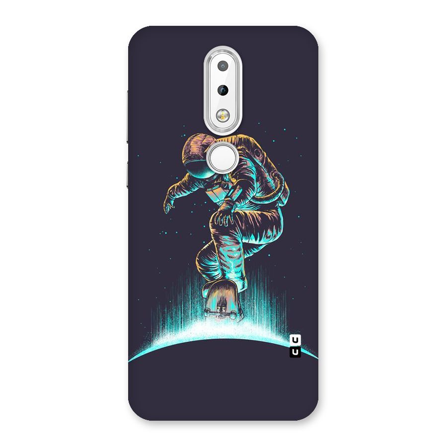 Rolling Spaceman Back Case for Nokia 6.1 Plus