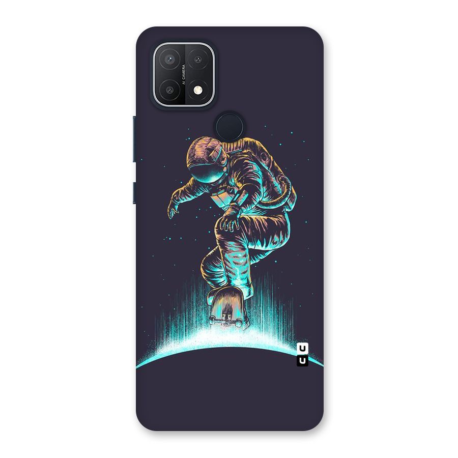 Rolling Spaceman Back Case for Oppo A15