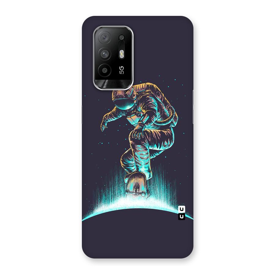 Rolling Spaceman Back Case for Oppo F19 Pro Plus 5G