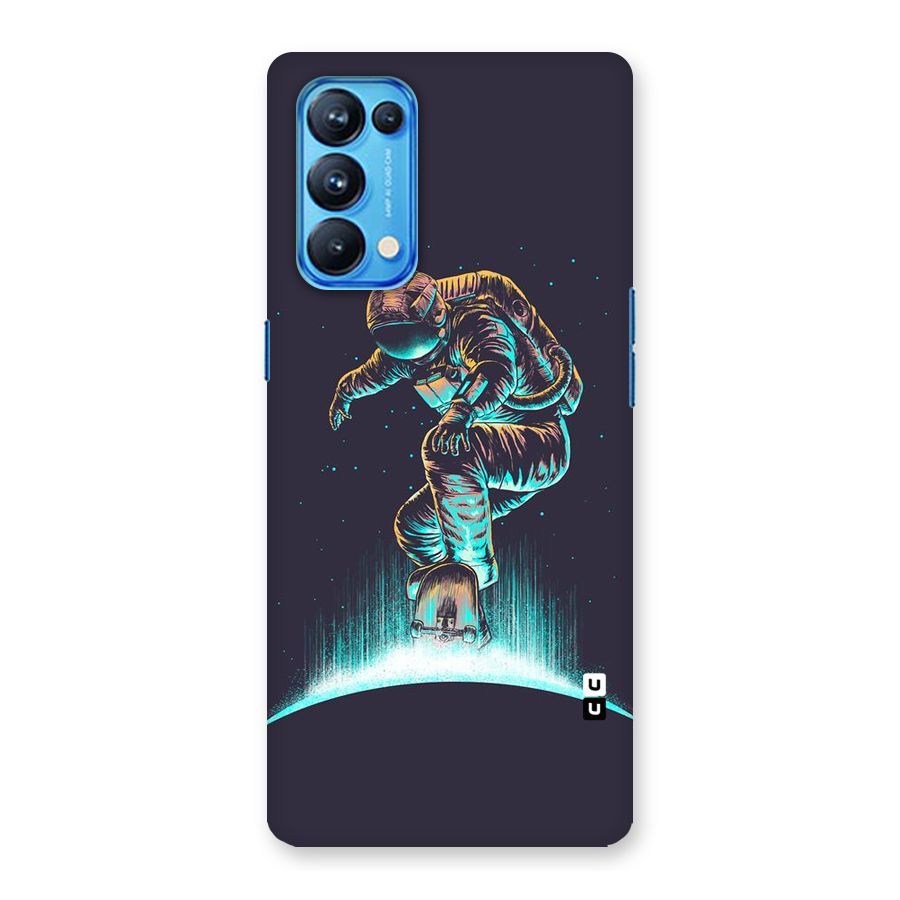 Rolling Spaceman Back Case for Oppo Reno5 Pro 5G