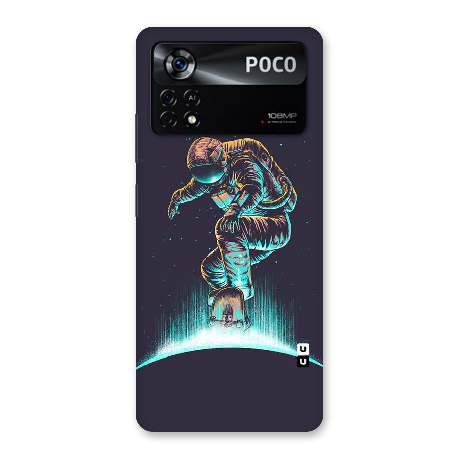 Rolling Spaceman Back Case for Poco X4 Pro 5G