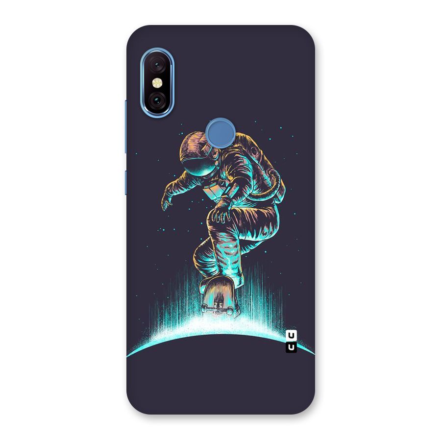 Rolling Spaceman Back Case for Redmi Note 6 Pro