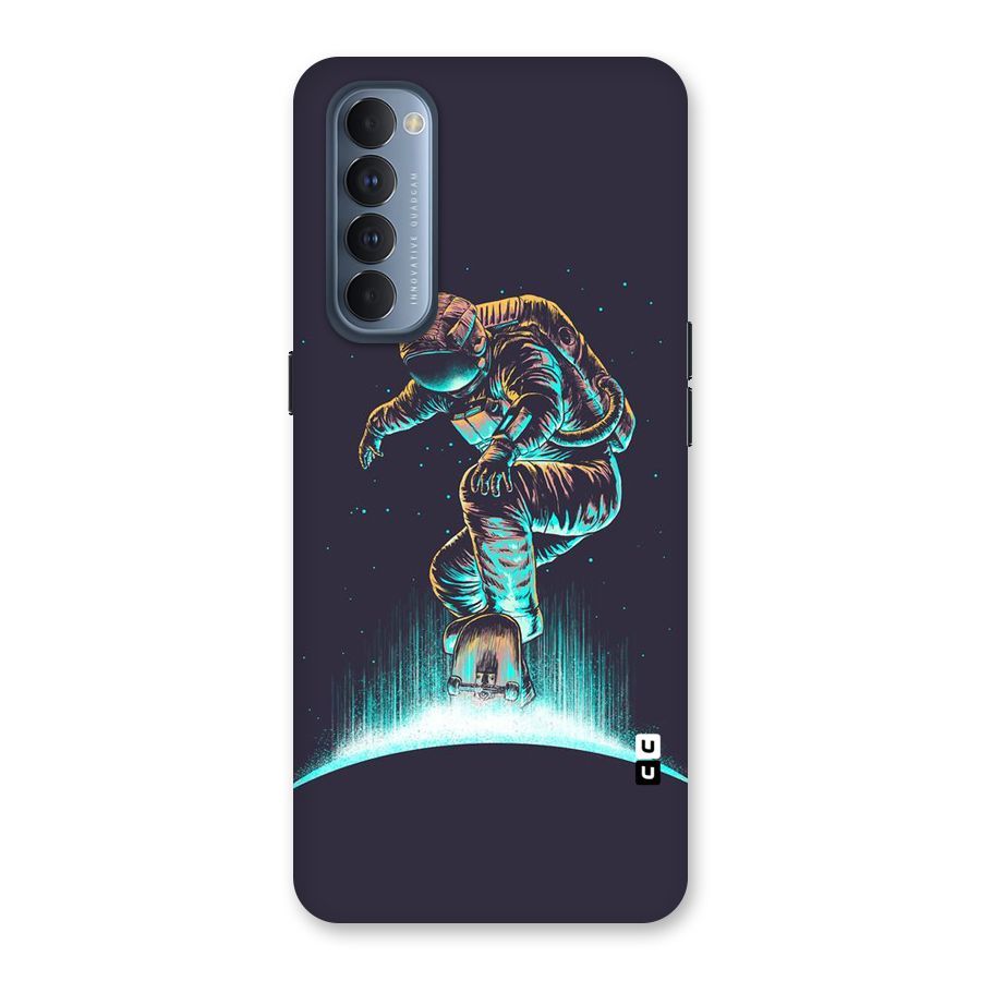 Rolling Spaceman Back Case for Reno4 Pro