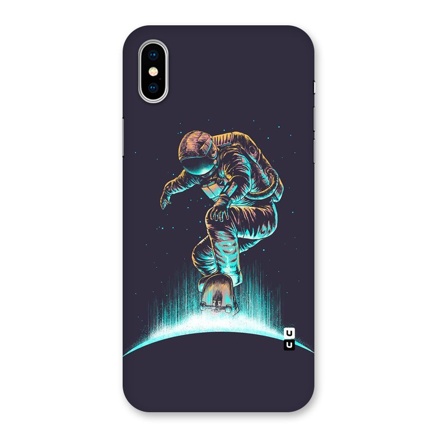 Rolling Spaceman Back Case for iPhone X