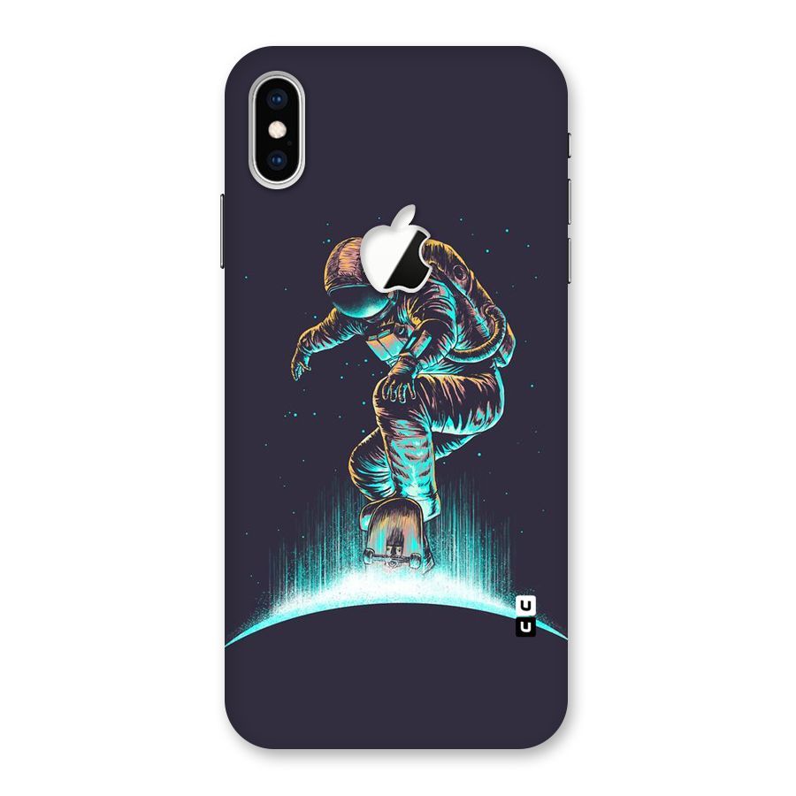 Rolling Spaceman Back Case for iPhone XS Max Apple Cut