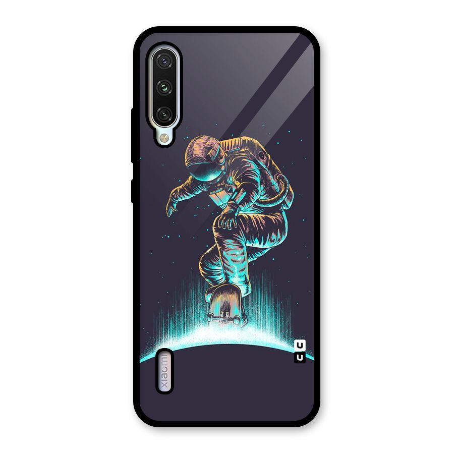 Rolling Spaceman Glass Back Case for Mi A3