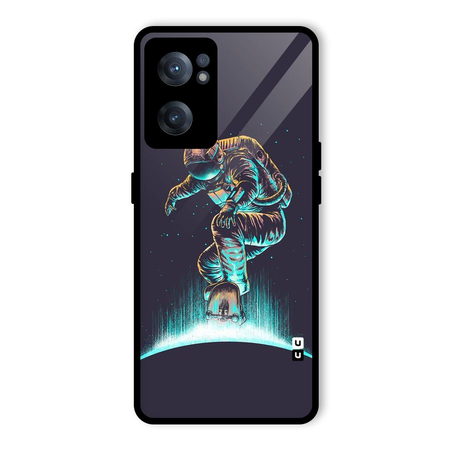 Rolling Spaceman Glass Back Case for OnePlus Nord CE 2 5G