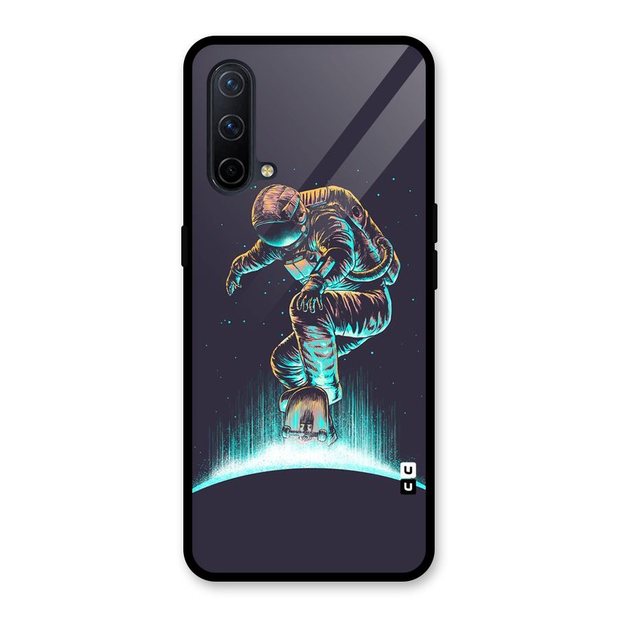 Rolling Spaceman Glass Back Case for OnePlus Nord CE 5G