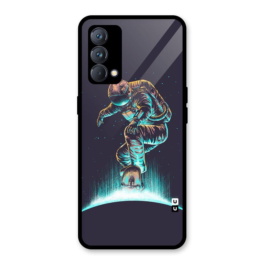Rolling Spaceman Glass Back Case for Realme GT Master Edition