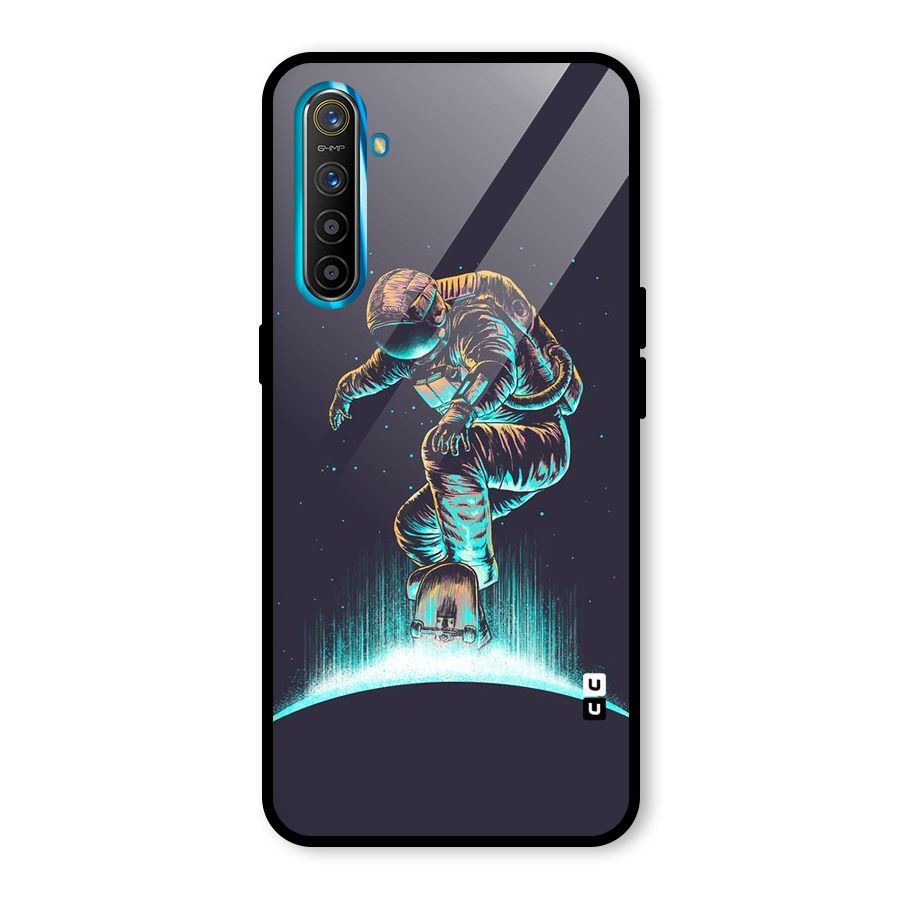 Rolling Spaceman Glass Back Case for Realme X2