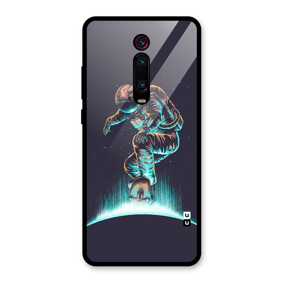Rolling Spaceman Glass Back Case for Redmi K20