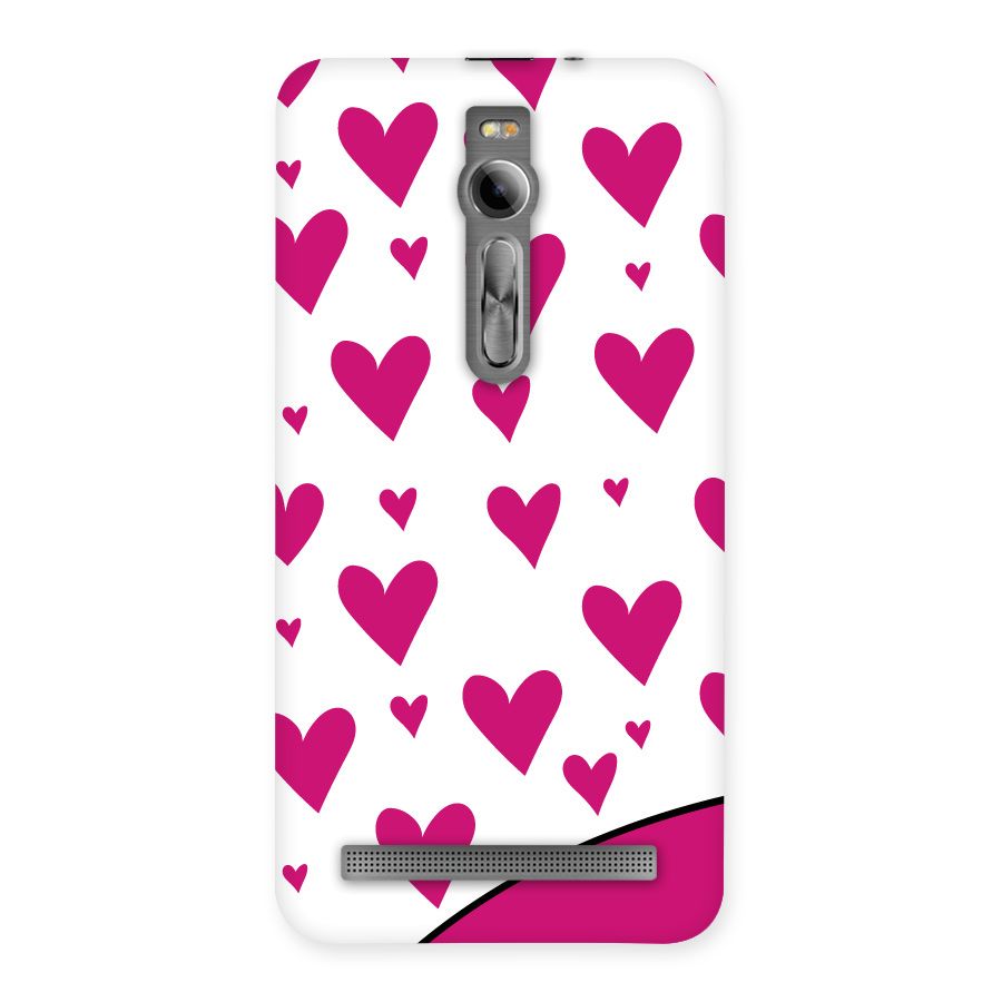 Romantic Couples with Hearts Back Case for Asus Zenfone 2