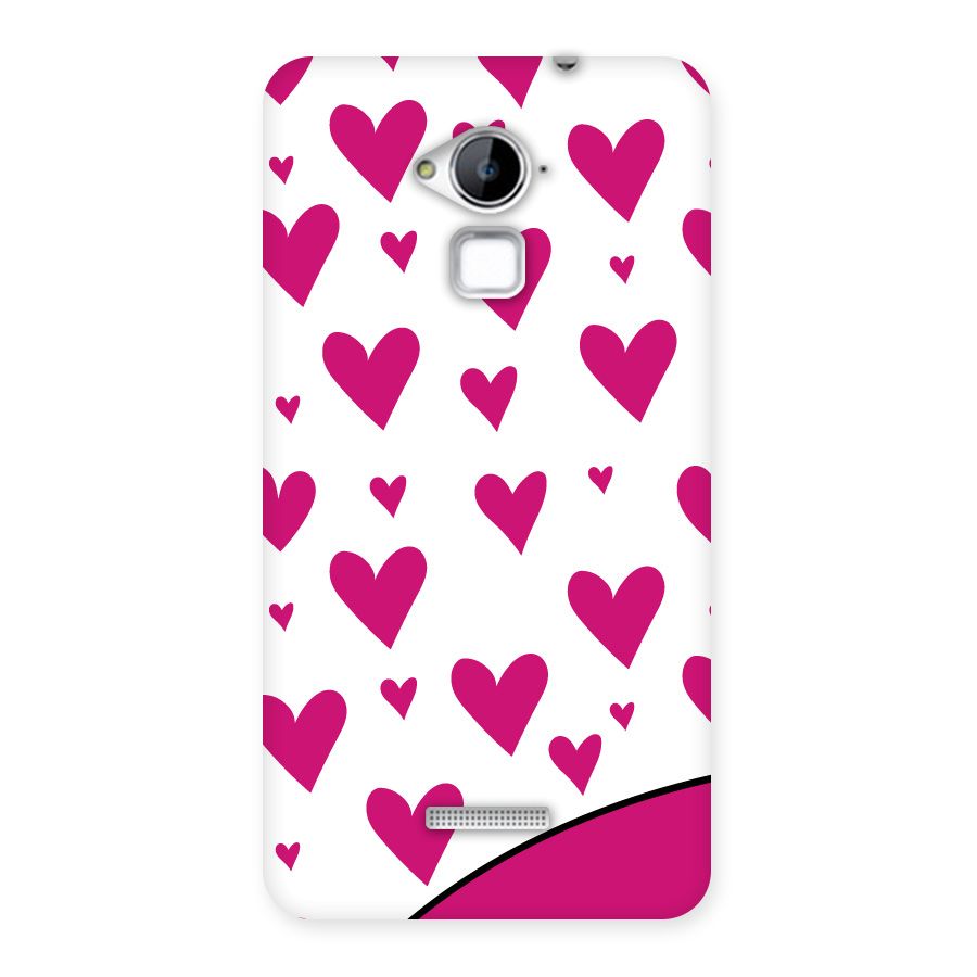 Romantic Couples with Hearts Back Case for Coolpad Note 3