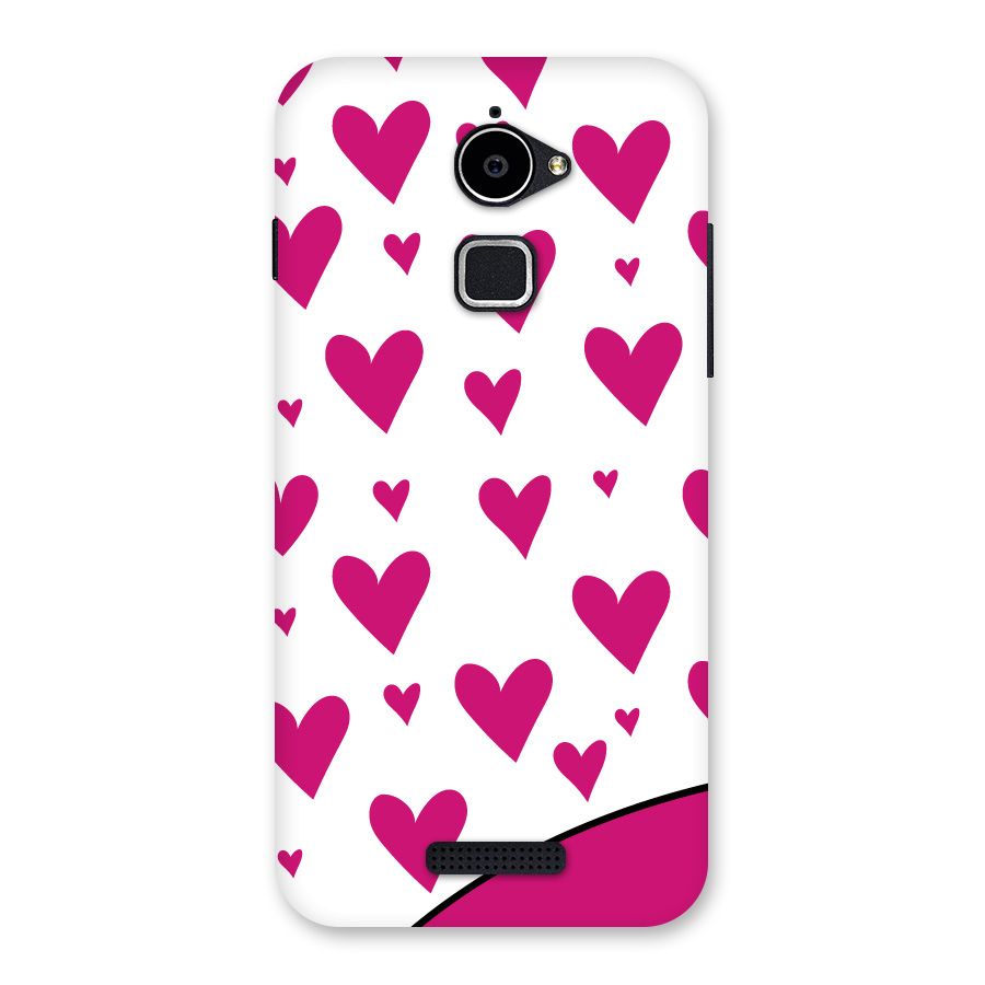 Romantic Couples with Hearts Back Case for Coolpad Note 3 Lite
