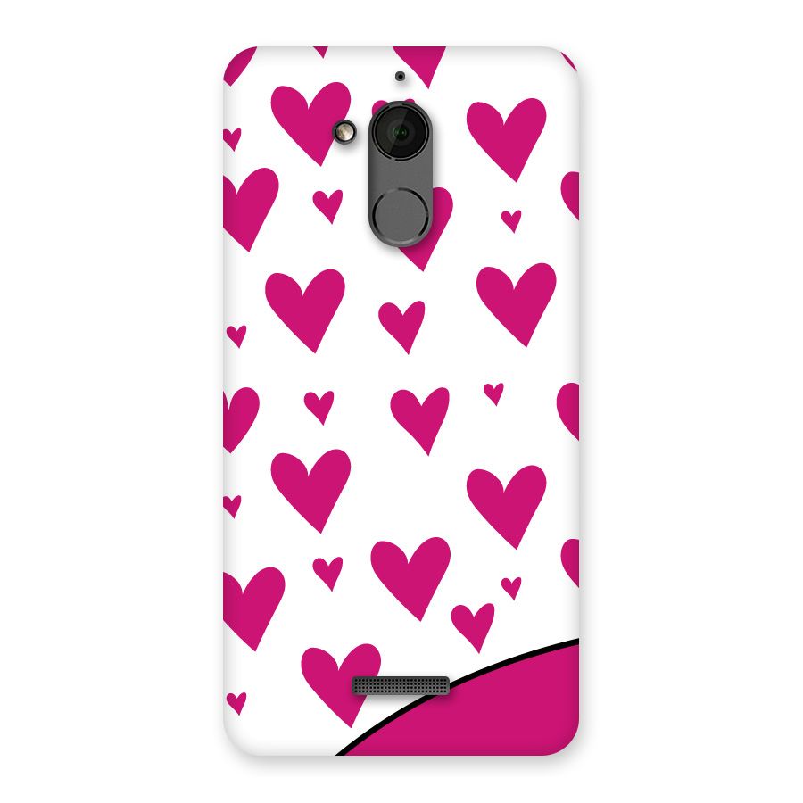 Romantic Couples with Hearts Back Case for Coolpad Note 5