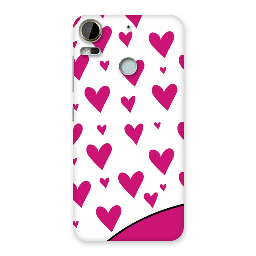 Romantic Couples with Hearts Back Case for Desire 10 Pro