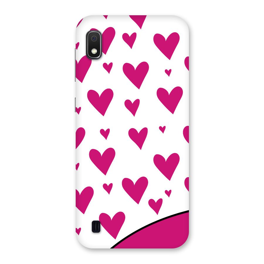 Romantic Couples with Hearts Back Case for Galaxy A10