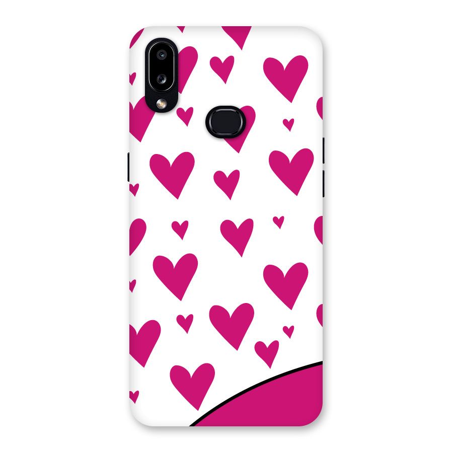 Romantic Couples with Hearts Back Case for Galaxy A10s