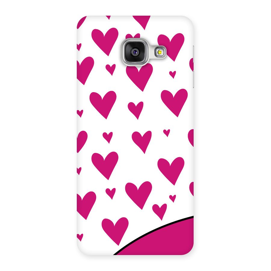 Romantic Couples with Hearts Back Case for Galaxy A3 2016